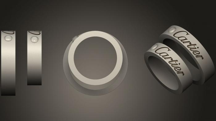 Jewelry rings (JVLRP_0586) 3D model for CNC machine